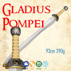 Gladius pompei - foam sword, měkčený meč, larp a cosplay