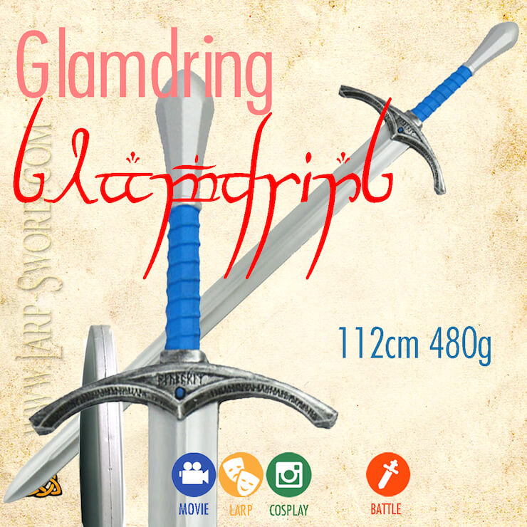 Glamdring - foam sword, měkčený meč pro larp a cosplay