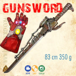 Gunsword a glove Gunsword - postapo / steampunk sword Gunsword and glove for larp + cosplay