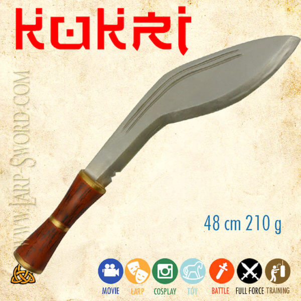 kukri - larp and cosply foam sword