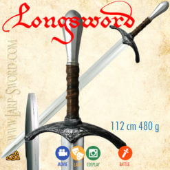 Longsword - foam sword měkčený meč larp cosplay
