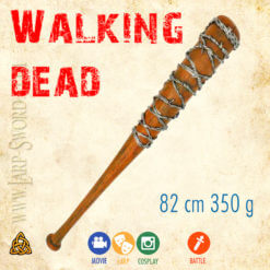 Walking dead - foam Lucille weapon, měkčená bejsbolka