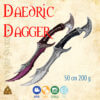 daedric dagger, daedrikova dýka pro larp a cosplay