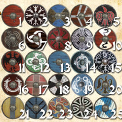 foam round viking shiled