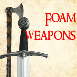 Foam larp weapon
