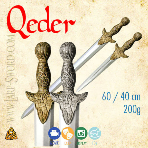 Qeder - oriental dagger for larp and cosplay
