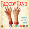 bloody hand zkrvavené ruce, rekvizita
