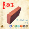 brick, foam brick for larp