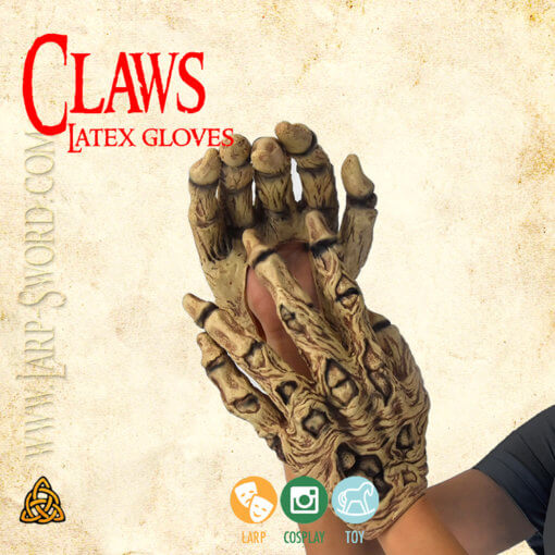 claws latex gloves