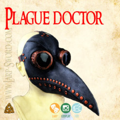 Alternative view of Plague doctor - latex mask