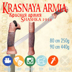 WW2 shashka - šaška, krasnaya armia, rudá armáda