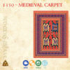 replika středověkého historického koberce - medieval historical rug