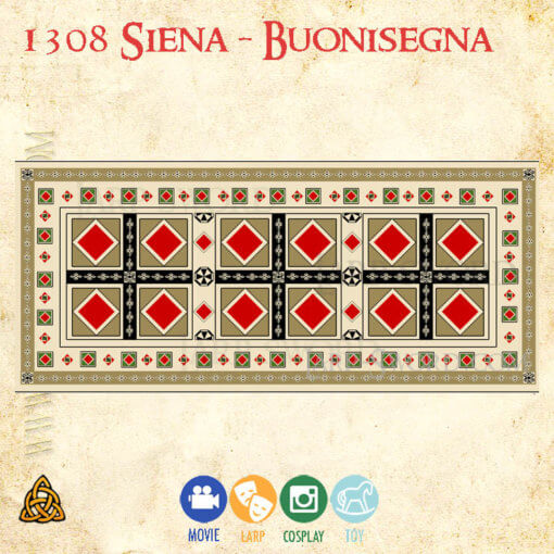 1308 buonisegna replica of carpet