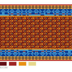150cm web 1250 Středověký koberec ze seljuckého období Historical wool carpet from seljuc era