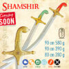 Shamshir šamšír orientální šavle pro larp a cosplay