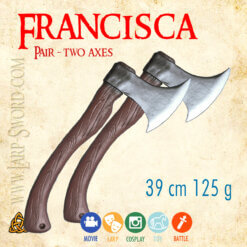 Franciska dvojice seker - pair of axes