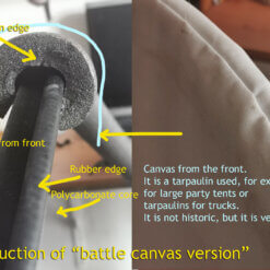 konstrukce canvas Rytířský štít konstrukce canvas