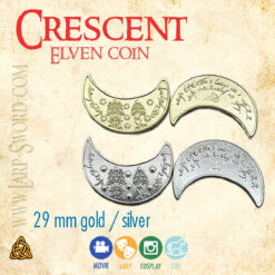 Crescent elven coin - elfské mince