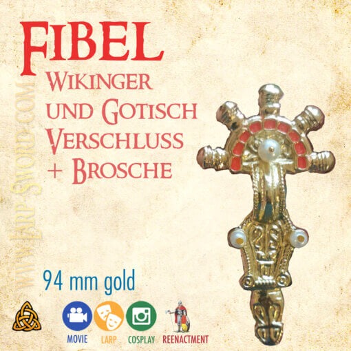 Fibel Wikinger verschluss brosche