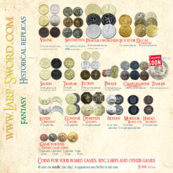 mince nabidka 24 6 Charlemagne Denarius – Replica of a Historical Coin mince nabidka 24 6