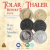 Tolar - metal spielenmunze replik