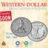 DE Western dollar