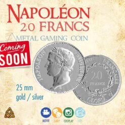 Napoleon 20 francs coin replica